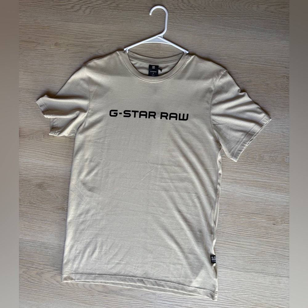 NWT G-Star Raw Men's Light Tan T-Shirt